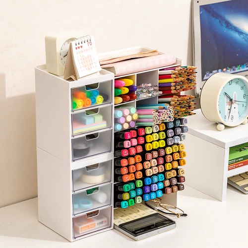 Держатель для ручек, маркер, вместительная и большая коробка для хранения, детские канцтовары для школьников