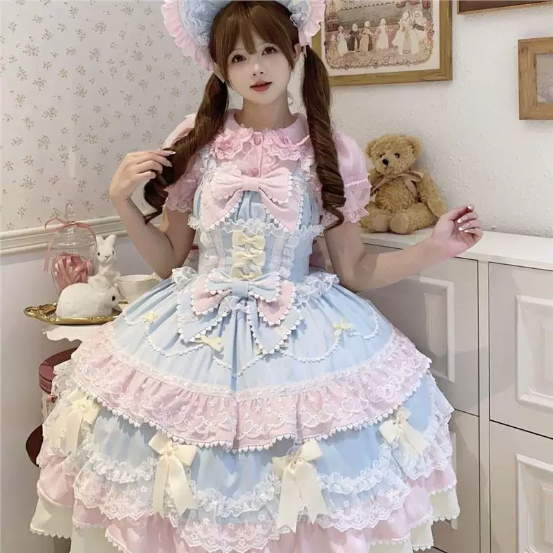 Оригинальный дизайн мастика, милое платье, юбка, стиль Лолита, Lolita Jsk