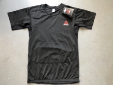 电竞t恤 reebok锐步男ufc格斗速干训练健身黑色t恤短袖跑步mma出场服