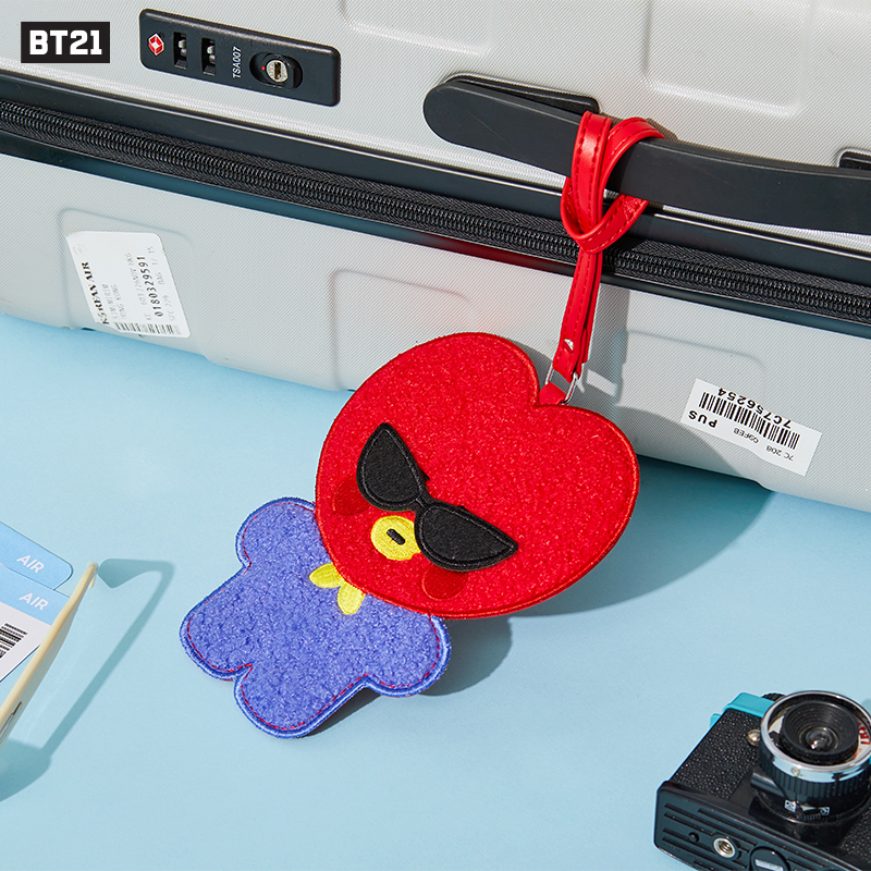 BT21 BABY TRAVEL系列 毛绒行李吊牌 可爱卡通旅行 LINE FRIENDS - 图3