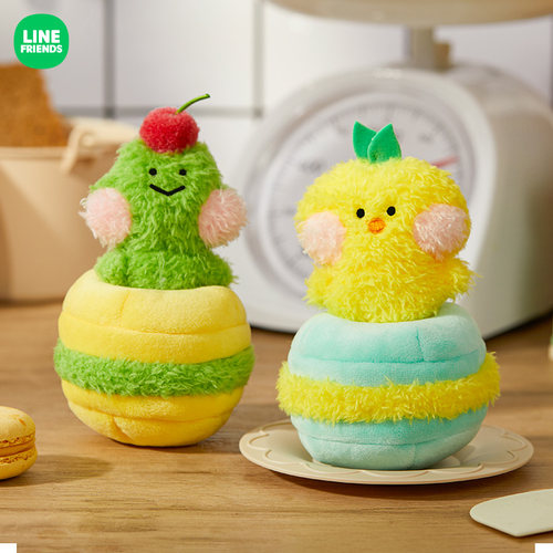 LINE FRIENDS连我朋友mini minini系列烘焙玩偶 MBTI周边玩偶 - 图1