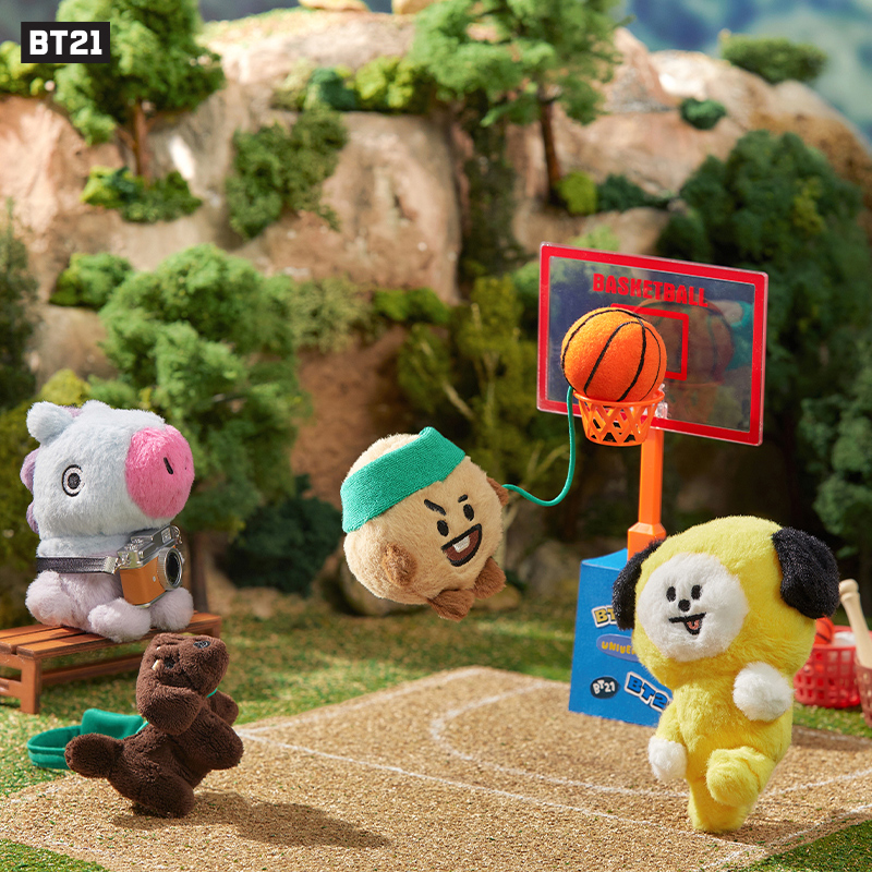 BT21 PICNIC系列迷你玩偶 毛绒公仔玩偶可爱礼物  LINE FRIENDS - 图2