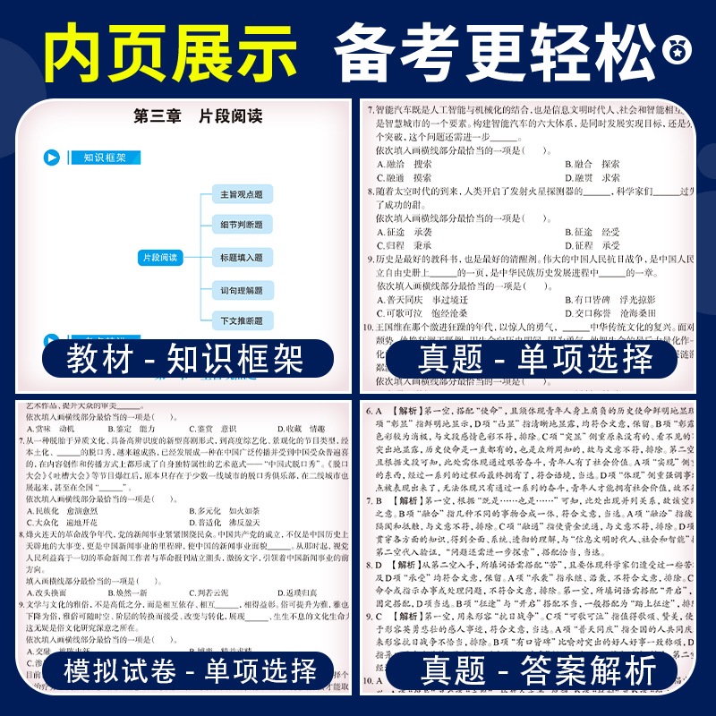 2024河南省事业单位考试专用教材历年真题试卷公共基础知识职业能力测试题库资料视频课程洛南阳濮阳信安阳郑州平顶山开封市许昌-图2