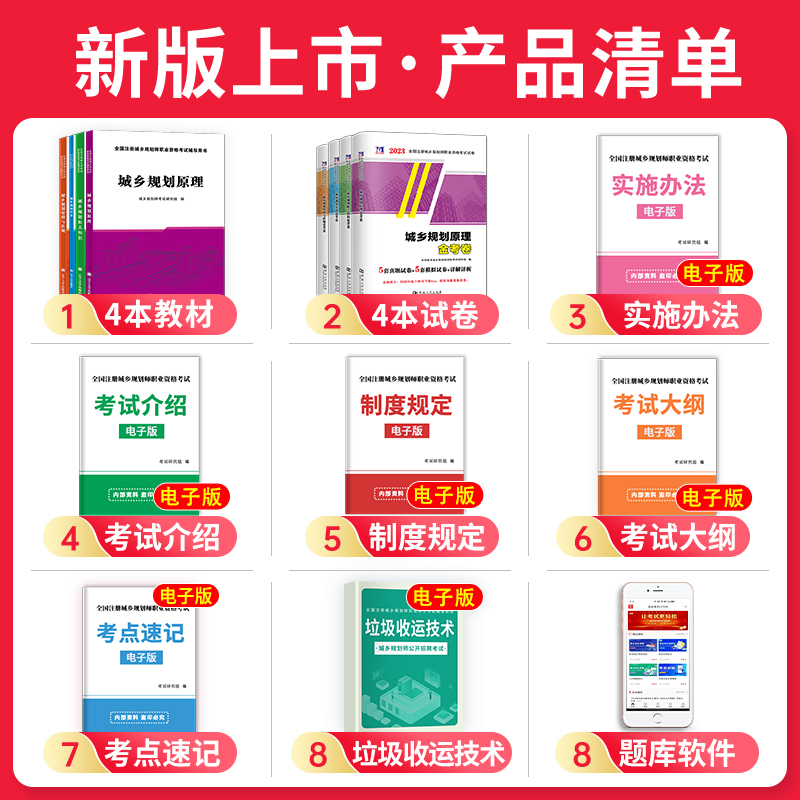 新版2024年全国注册城市城乡规划师资格考试用书教材历年真题专家押题试卷全套城市规划与实务规划原理相关知识城市规划管理与法规-图0