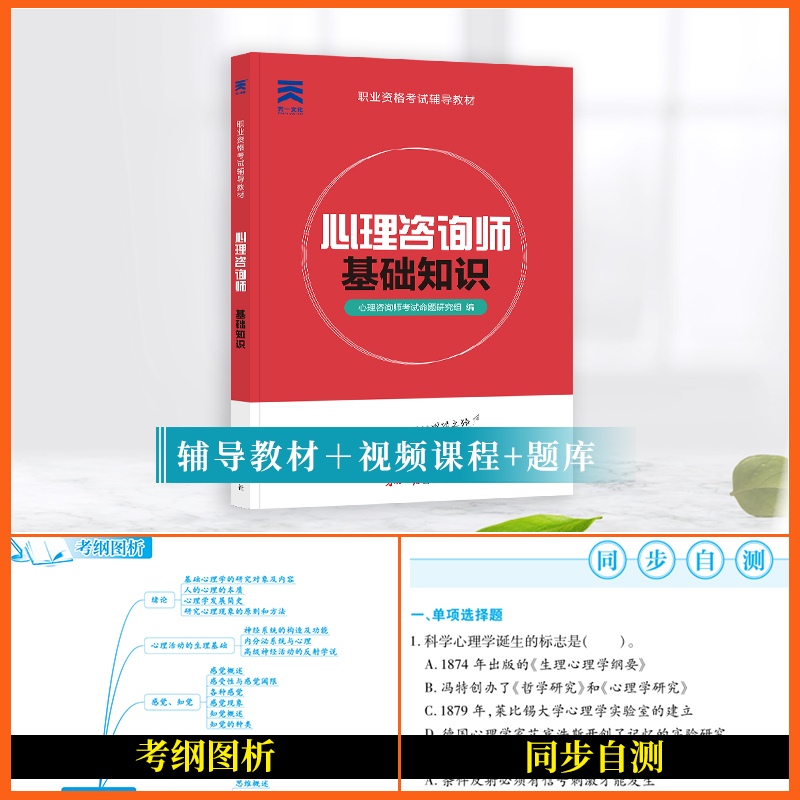 2022年天一正版教材心理咨询师专业技能基础知识培训教材心理学咨询师考试书籍用书国家职业资格证证书培训教程资格教材-图0