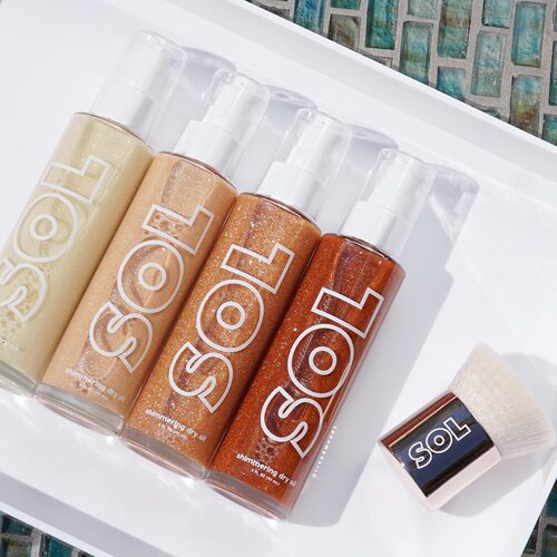 美代正品Colourpop Sol Body Glow古铜高光闪粉提亮光泽身体乳 - 图1