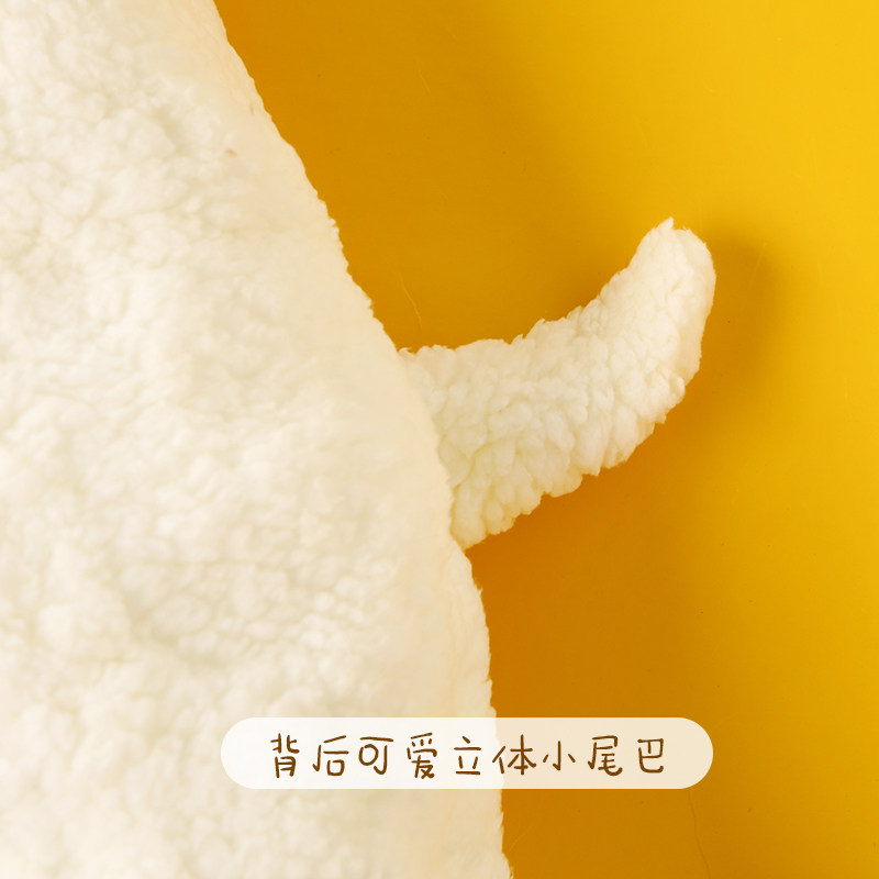 新生儿连体衣服宝宝秋冬加绒哈衣 qibaylor七贝乐连身衣/爬服/哈衣