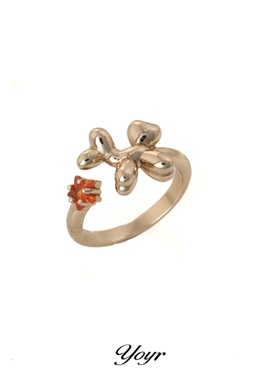 yoyr韩系星星小狗戒指