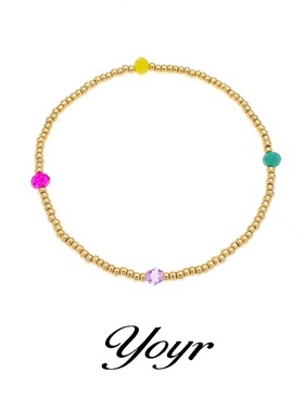 YOYR波西米亚手工编制高级感手链