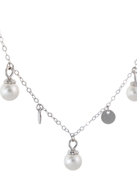 YOYR繁星项链手工气质白色轻奢时尚设计师高级感锁骨链