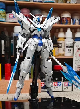 集模社瞬变高达冰川瞬变机甲HG1/144高达拼装模型手办男玩具礼物