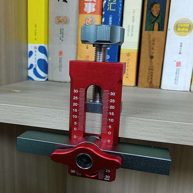 柜门安装辅助工具全铝合金多功能衣橱地柜门双开孔反弹快速定位器,淘宝优惠券,粉丝福利购,淘宝优惠卷