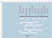 64898A-A4716 MG 1100 hayate RF-Ex10 vulture base terrace bracket gd water patch 1