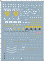 63206-b2602 63206-b2602 PG MS-07B GOUF 2 0 Tiger gd water sticker 11