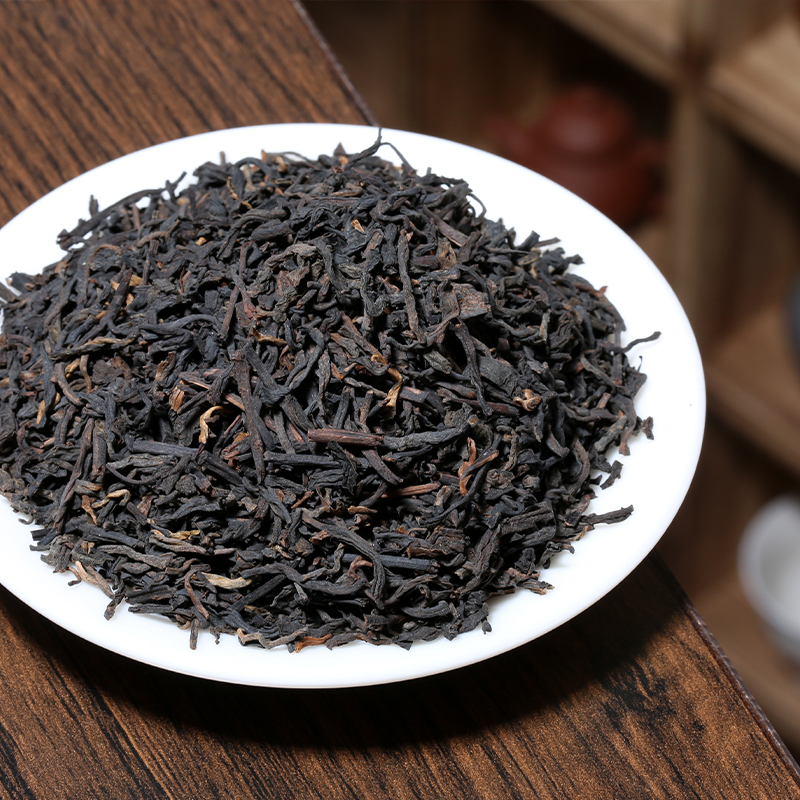 三鹤六堡茶【槟榔香2024】2020年特级200g铁罐 广西梧州黑茶 - 图1