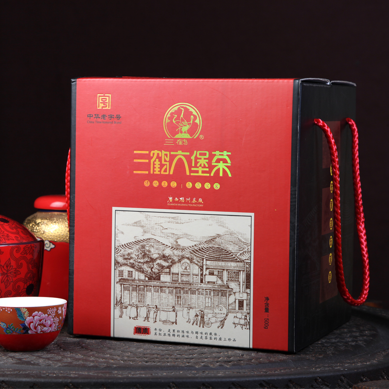  三鹤茶叶六堡茶