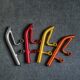 Suitable for bws handle rear armrest three-blade bws iron man rear armrest tail aluminum alloy handle iron man tail