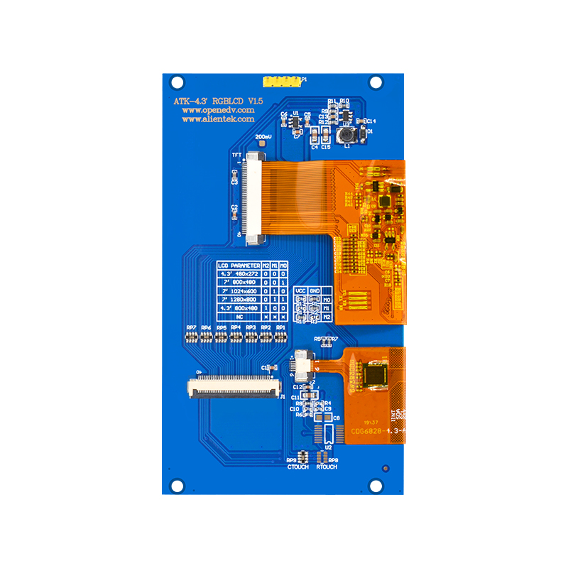 正点原子4.3寸RGB LCD模块电容触摸液晶屏-图0