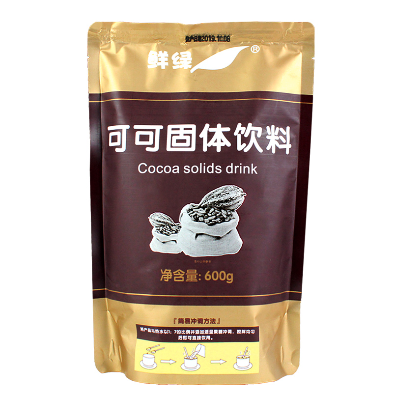 鲜活可可粉COCO冲饮巧克力粉烘焙蛋糕奶茶店冬季热饮原料600g - 图3