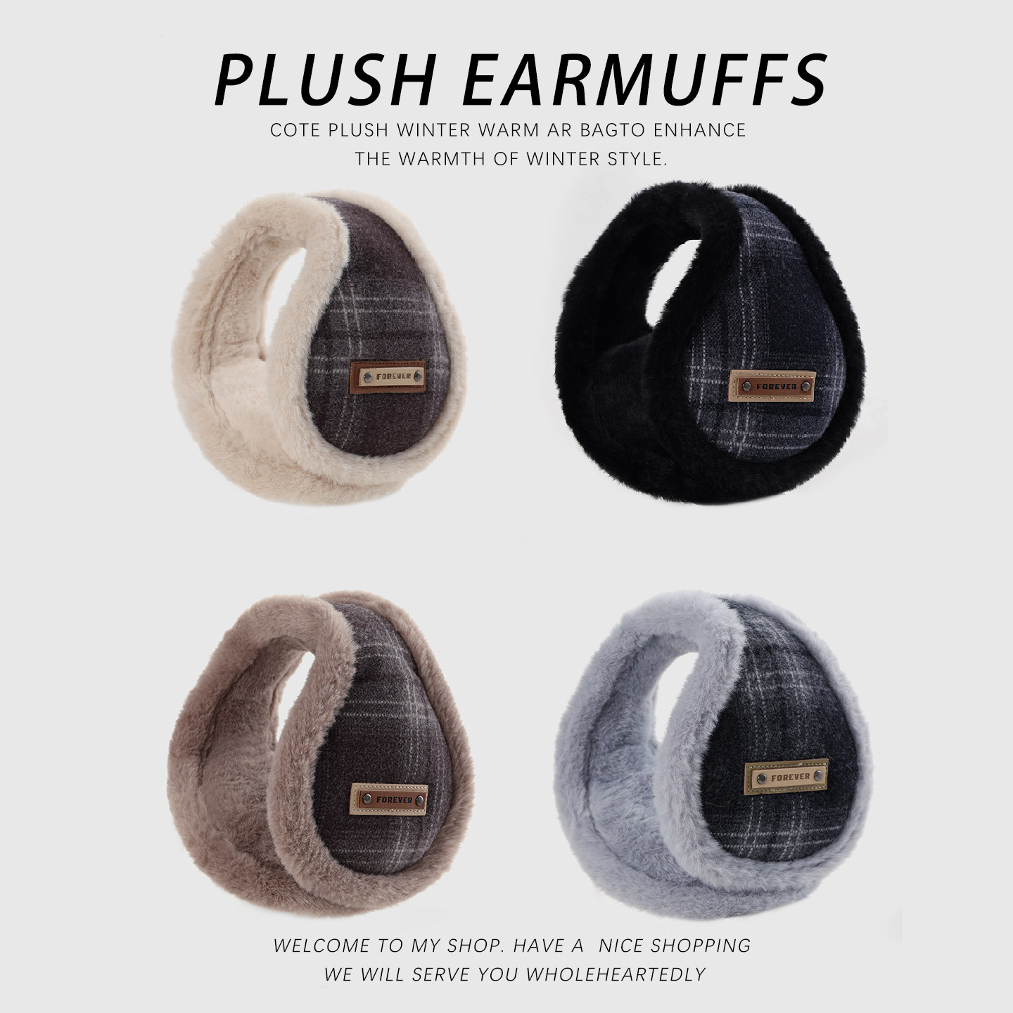 男士保暖后戴耳罩冬季可折叠2025年新款加厚防寒风骑车耳套耳捂子,淘宝优惠券,粉丝福利购,淘宝优惠卷