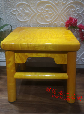 小凳子儿童金丝楠木