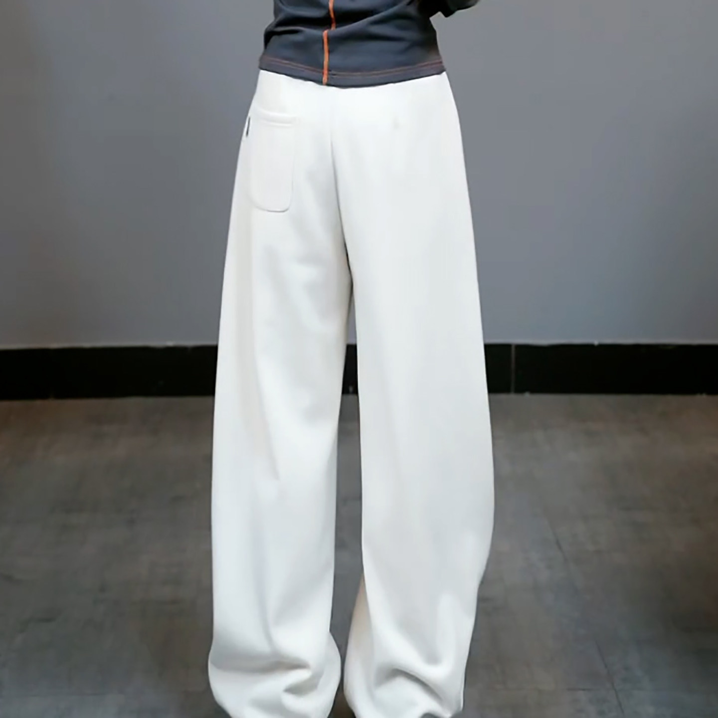 Ader运动休闲卫裤2026春季新款宽松百搭阔腿垂感松紧腰抽绳弯刀裤,淘宝优惠券,粉丝福利购,淘宝优惠卷