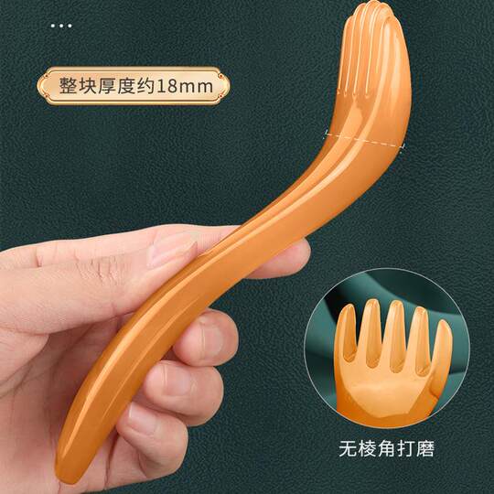 Five-prong head massage comb for scraping