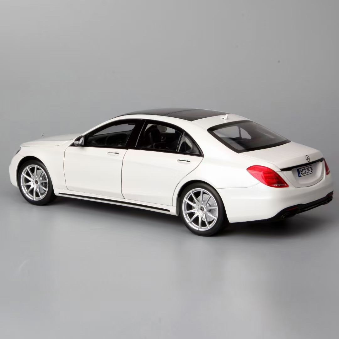 norev 1:18 Benz S Class AMG Line 2018合金全开汽车模型 - 图1