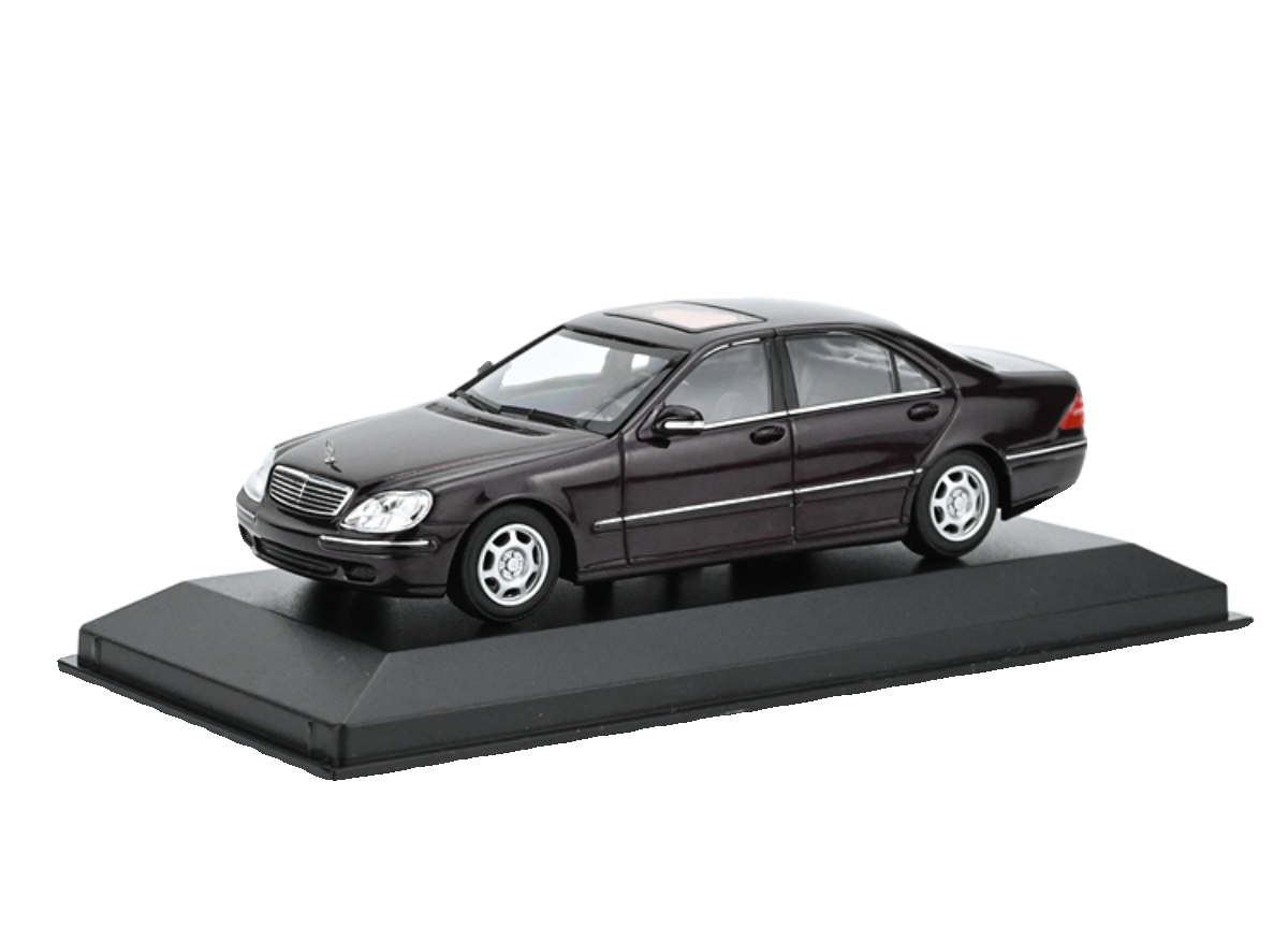 minichamps迷你切 1:43 奔驰S class W220 蝴蝶奔 合金汽车模型 - 图3