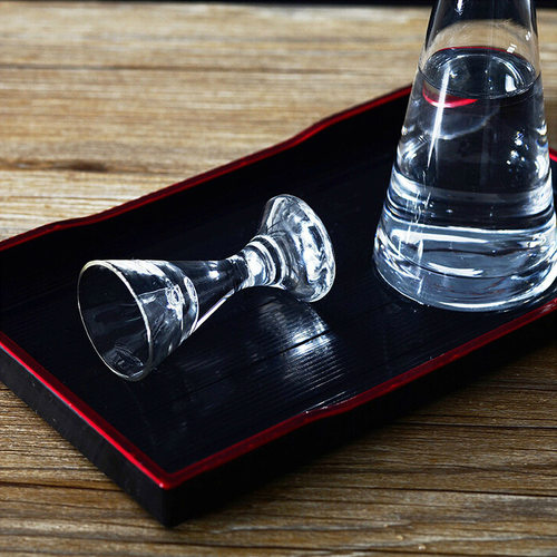 创意 白酒杯7件套装 玻璃杯子烈酒杯 分酒器 一口杯子弹杯 - 图1