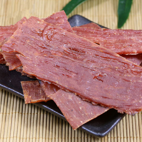 正宗靖江猪肉脯丹桂散装金奖猪肉铺500g精制付片金奖猪肉脯包邮 - 图2
