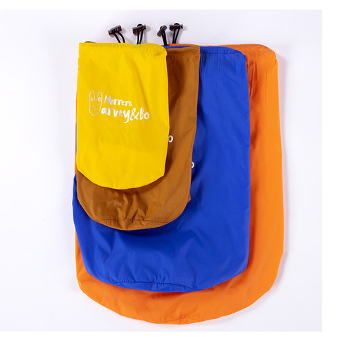 羽绒服收纳袋抽绳束口旅行便携行李箱衣物服压缩整理皮肤衣收纳包 - 图2