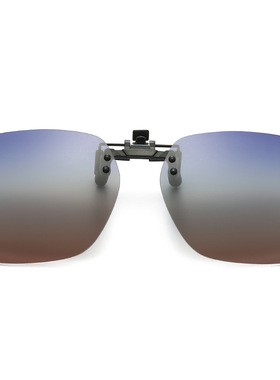 流行框架黑色复古新款副超大墨镜夹片遮阳防紫外线太阳镜夹片偏光