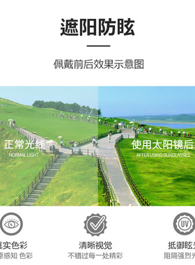 弯片方形欧美大框遮阳墨镜新款