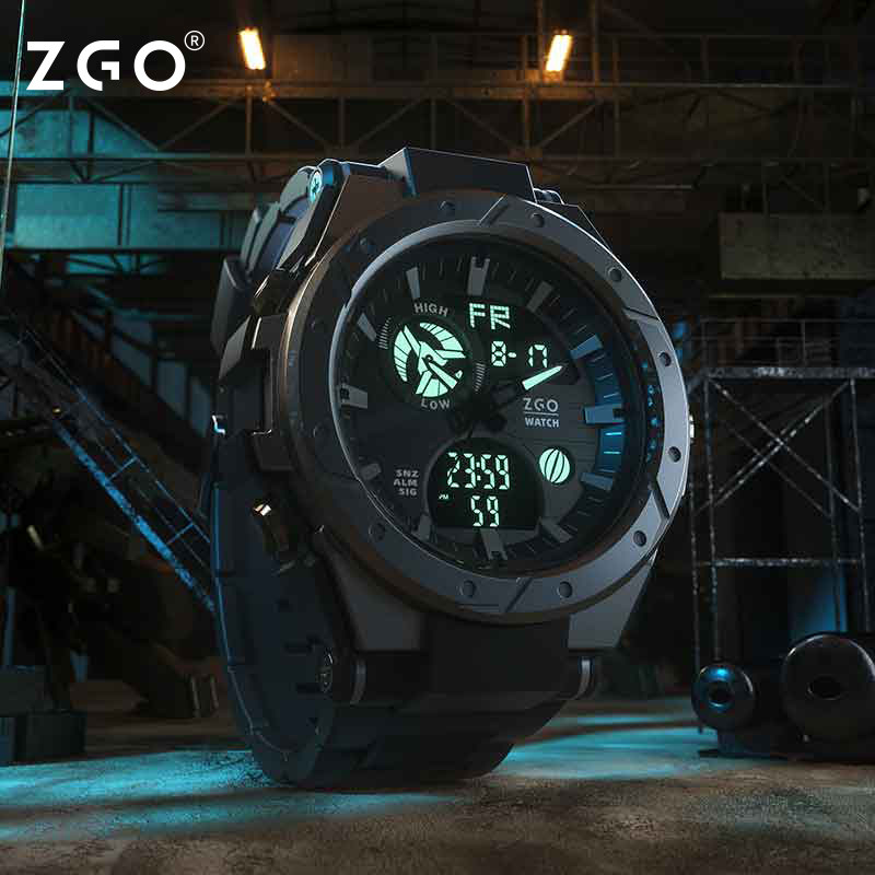 个性炫酷高中生男士机械防水电子表 正港联意国产腕表