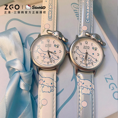 正港ZGO 玉桂狗儿童手表女小学生三丽鸥女孩生日礼物女童只看时间 - 图2