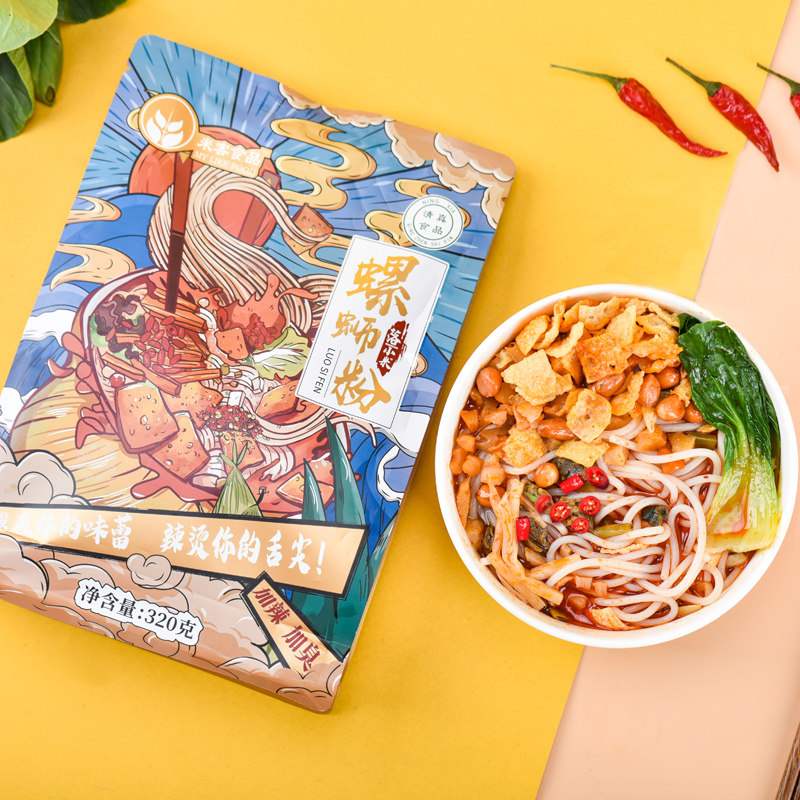 清真螺蛳粉落小米柳州风味螺狮粉美食速食零食米线麻辣酸笋酸辣粉,淘宝优惠券,粉丝福利购,淘宝优惠卷