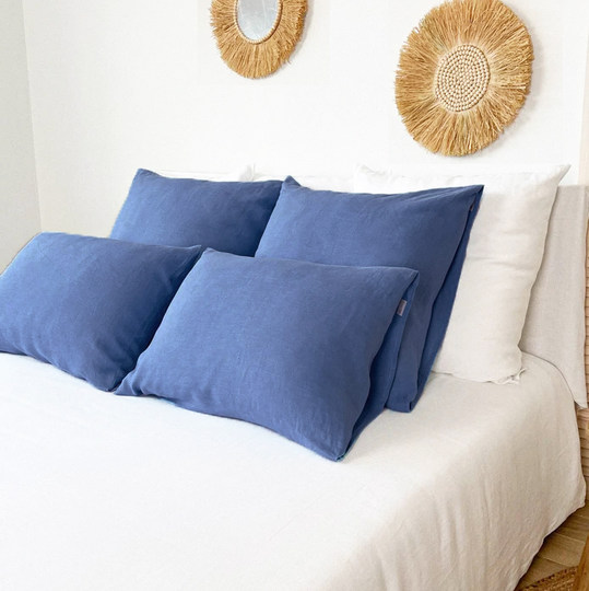 Class A linen pillowcase imported from France, breathable and antibacterial, warm in winter and cool in summer 2022 new single envelope pillow