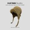 Korean ear protection warm woolen pilot hat Lei Feng hat windproof and coldproof thickened double-sided wear to show face small versatile winter