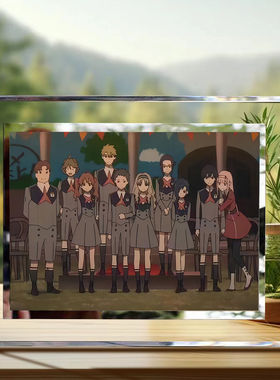 02莓Hiro国家队水晶玻璃相框