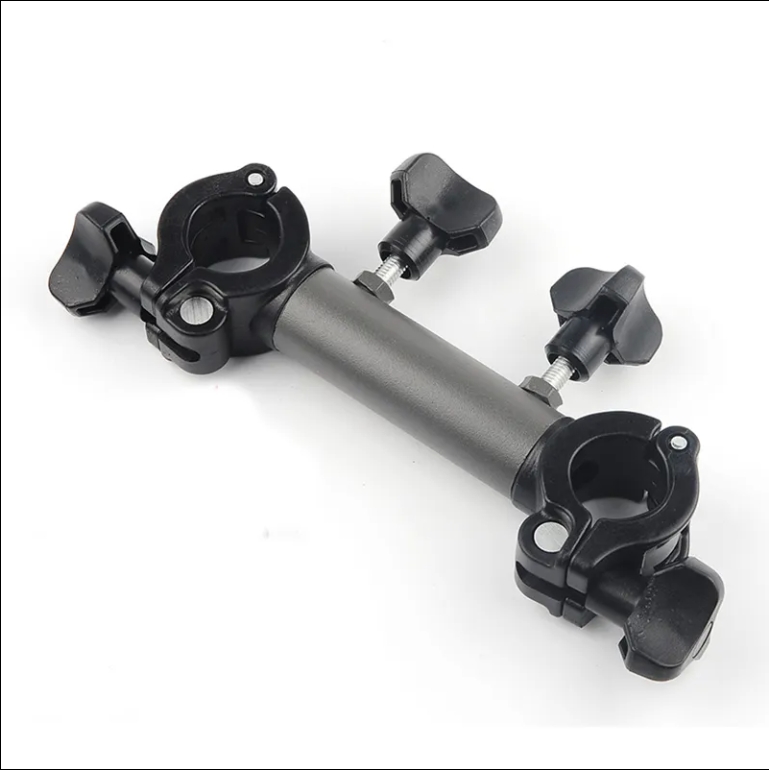 多功能战车伞架配件通用型万向筏钓伞支架固定夹露营车伞架连接器 - 图3