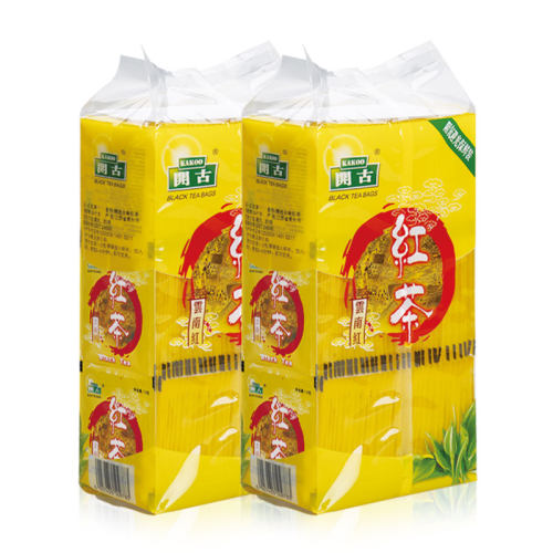 100包 开古红茶独立保鲜包装袋泡茶包宾馆酒店客房办公茶叶 - 图0
