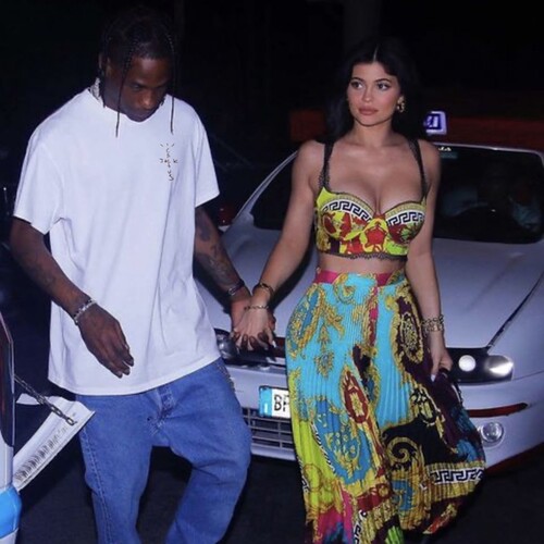 TRAVIS SCOTT Cactus Jack基础纯色百搭休闲潮流宽松全棉短袖T恤 - 图2