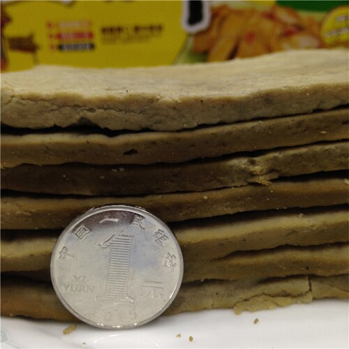 张家口特产阳原县揣骨疃豆腐干独山薄豆腐干劲道拍10包邮 - 图2