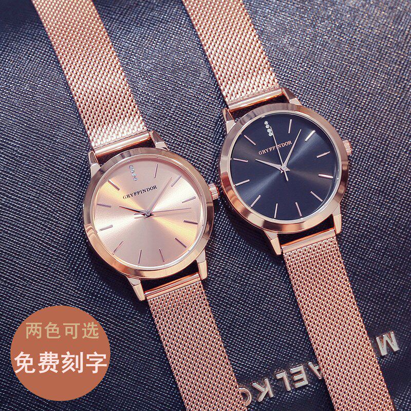 2020新款女士防水时尚潮流学生女表 悠扬千钧国产腕表