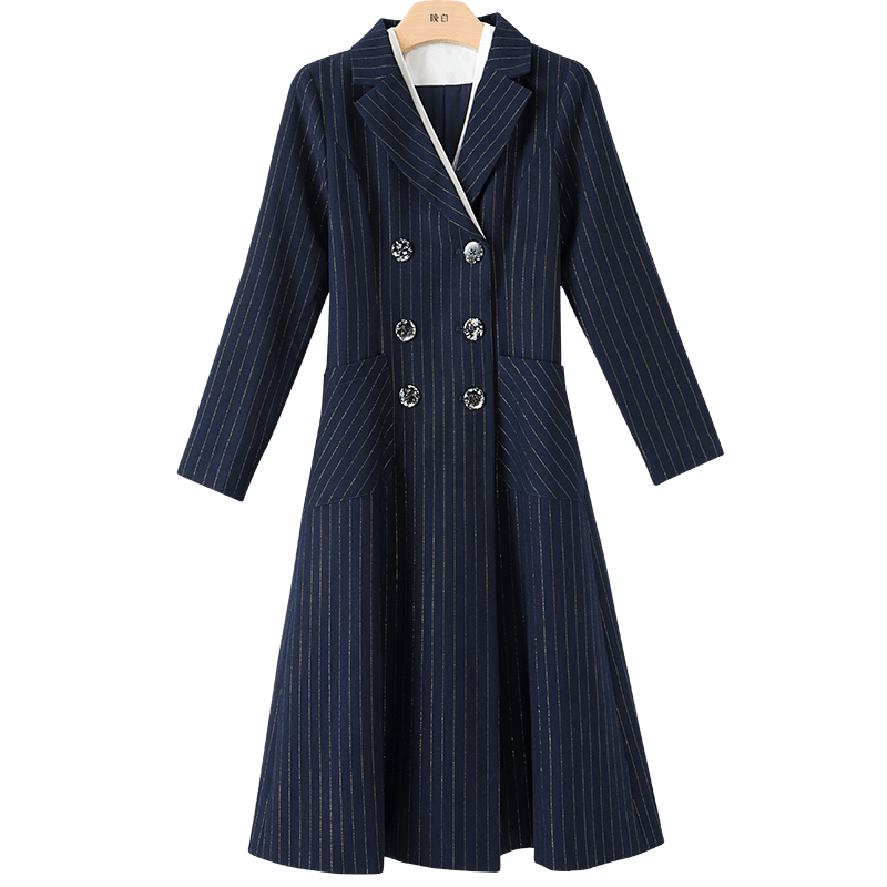 晚白2022春装新款韩版ol知性连衣裙 onebuye服饰连衣裙