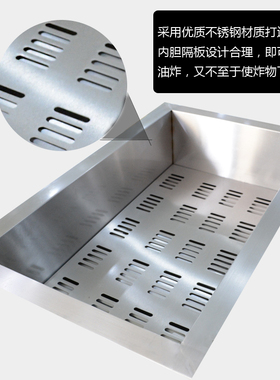 燃气炸锅商用炸油条摆摊炸油条机