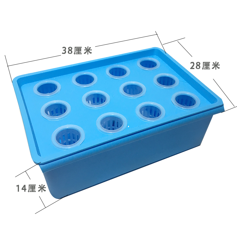 无土栽培蔬菜设备家庭阳台水培种菜机室内自动水耕种植箱塑料花盆-图2