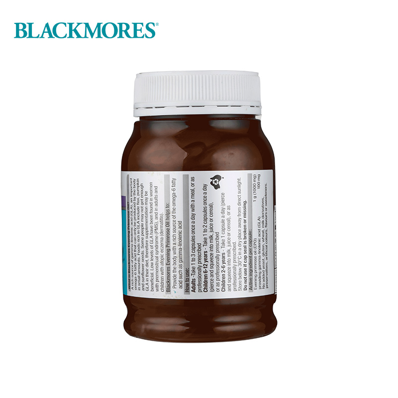 BLACKMORES海外旗舰店【淘】BLACKMORES澳佳宝月见草油软胶囊精华190粒2