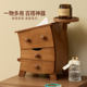 Fanhan solid wood tissue box creative living room decoration